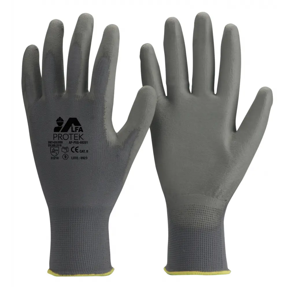 [0443-EQU-EPI] Gants de protection PAMA T8 gris