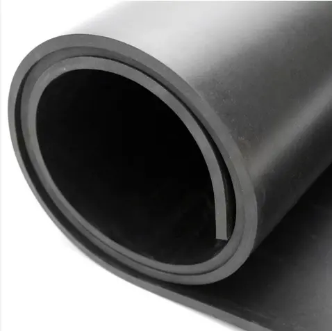 [0483-EQU-EQU] Tapis caoutchouc lisse noir D1200x850x2mm